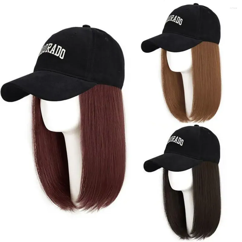 Gorras de bola Botón interior Clavícula Cabello Sombrero falso Moda Transpirable Protección UV Sombreros para el sol Gorra de béisbol al aire libre