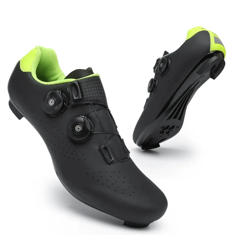 Cycling Shoes Self-Locking Road Bike Flat Spd Cleat Men's Sneakers Mtb Casua Breathable Womens Bicycle Outdoor Sports