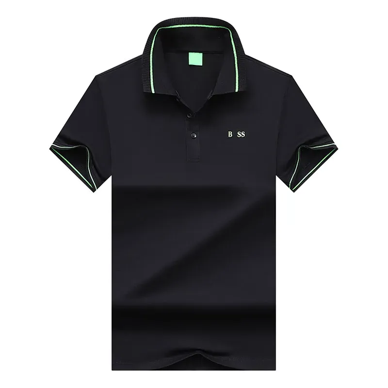 Polo da uomo di marca T-shirt casual di marca piccolo cavallo Coccodrillo Ricamo abbigliamento uomo tessuto lettera polo maglietta colletto tops269D