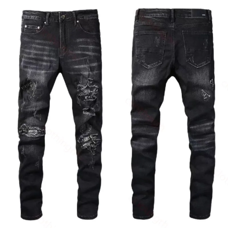 Designer jeans amirir jeans uomo da donna jeans pantaloni neri di alta gamma design dritto design retrò streetwear designer di pantaloncini per la donna 265