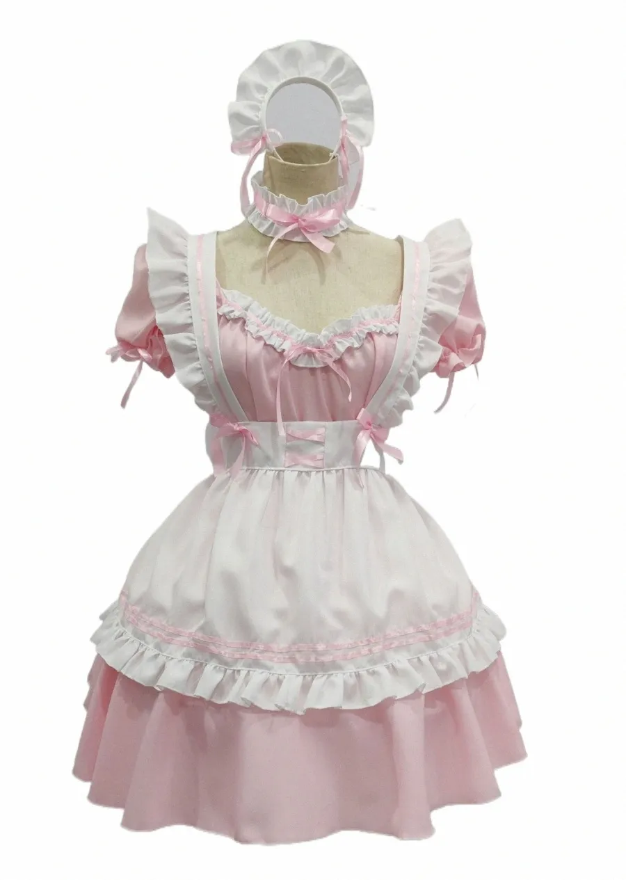 S-4XL Nuovo innamorata di Sweetheart French Carto Dr Lolita Restaurant Restaurant Maid Uniform M4U3#