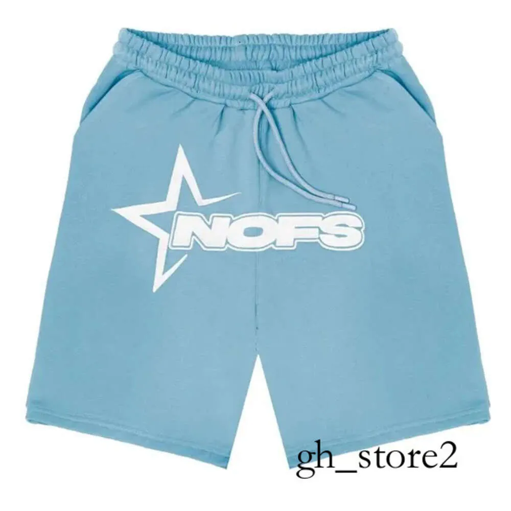 Pantalones cortos para hombres Y2K NOFS pantalones cortos con estampado de letras tablero informal moda ropa de calle playa ropa deportiva masculina pantalones de gran tamaño 769