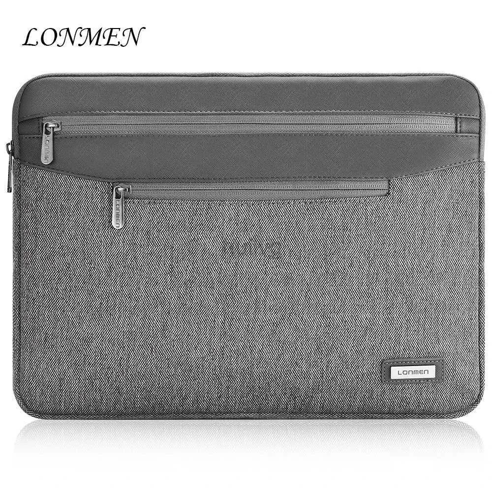 Laptop Case ryggsäck Lonmen Splash Product Socksäker ärm Bag skyddande fodral för 9,7 12,5 13 14 15,6 tum anteckningsbok dator 24328