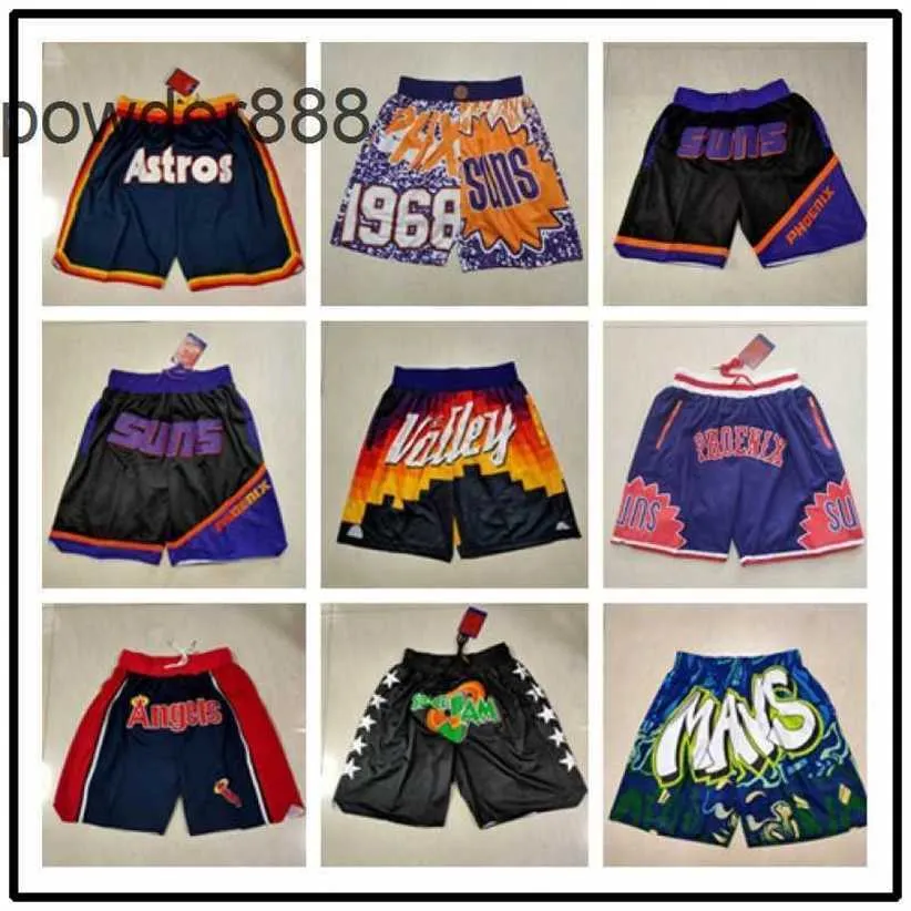 Pantalones de baloncesto Raptors Jaston Pocket Magic Warriors Heat Celtics Shorts