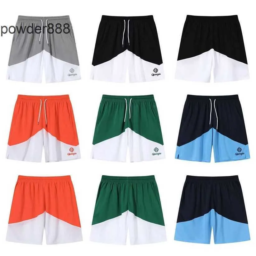 Pantalones cortos de baloncesto americano para hombres y mujeres, versátiles, de verano, tendencia urbana, transpirables, de secado rápido, pantalones cuartos para correr y Fitness