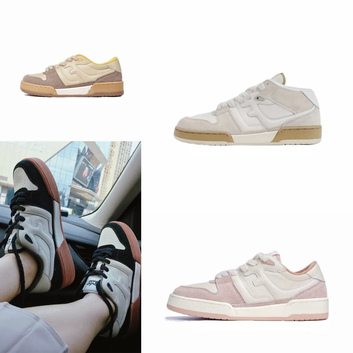 2024 Positive bunte farbenfrohe Frühlings- und Herbst-Verschiedenpunkte kleine weiße Schuhe Damenschuhe Plattform Schuhe Designer Sneaker Gai Größe 36-40