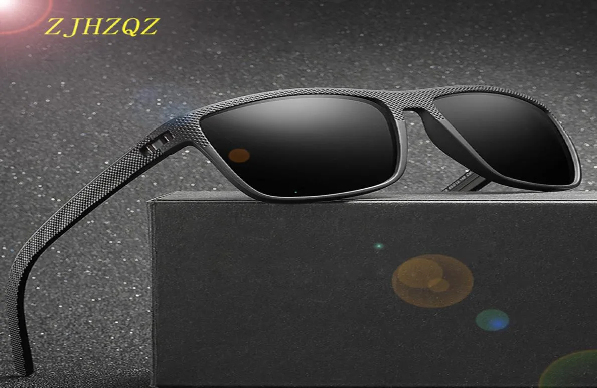 Polarized Sunglasses for Mens Glass Mirror Green Lens Vintage Sun Glasses Eyewear Accessories With Black Box1447609