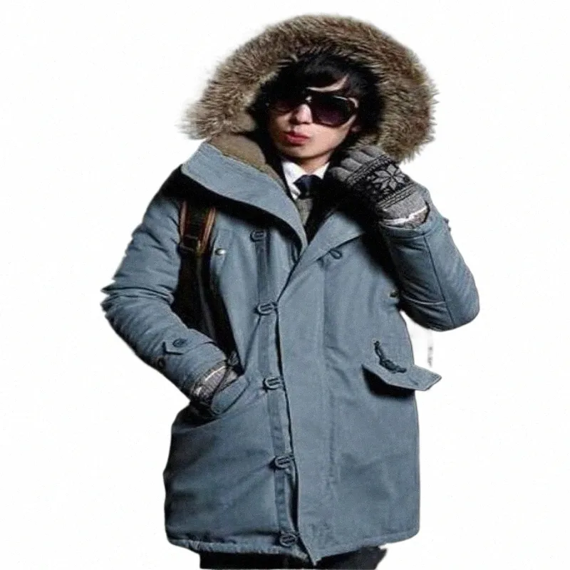 autumn and Winter Wear Men's Hooded Cott-padded Jacket Coats European and American Fi Break Cord Thickening Warm Coat 3XL p81e#