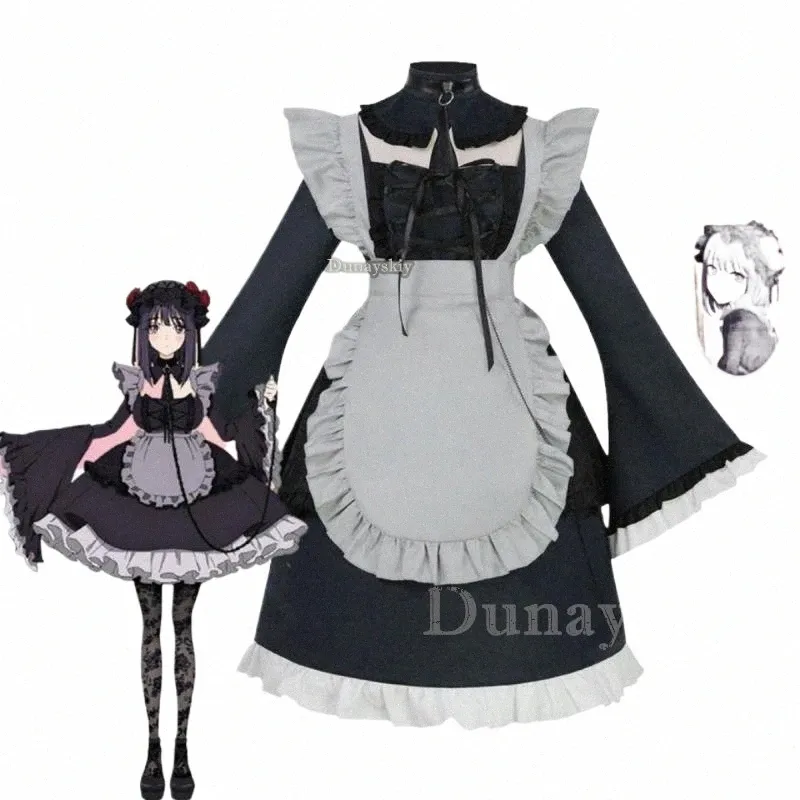 Anime My Dr Up Darling Marin Kitagawa Cosplay Costume Maid Dr Halen Costume de Noël Kitagawa Marin Kuroe Shizuku Set 20ym #