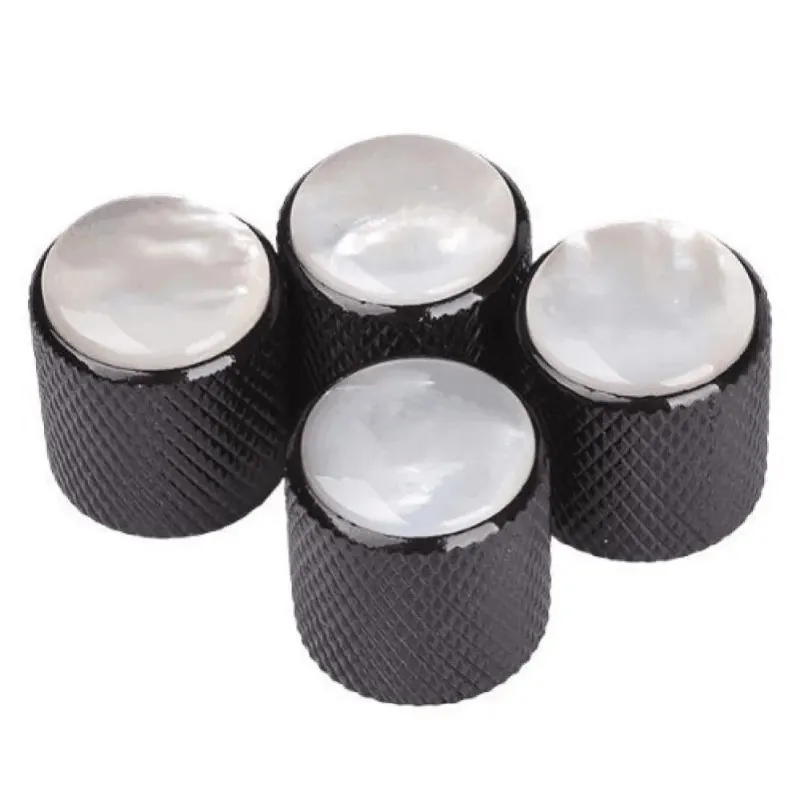 Boutons de tonalité en forme de dôme pour guitare électrique, 4 pièces, boutons de contrôle du Volume, Instruments à cordes, accessoires, pièces de guitare