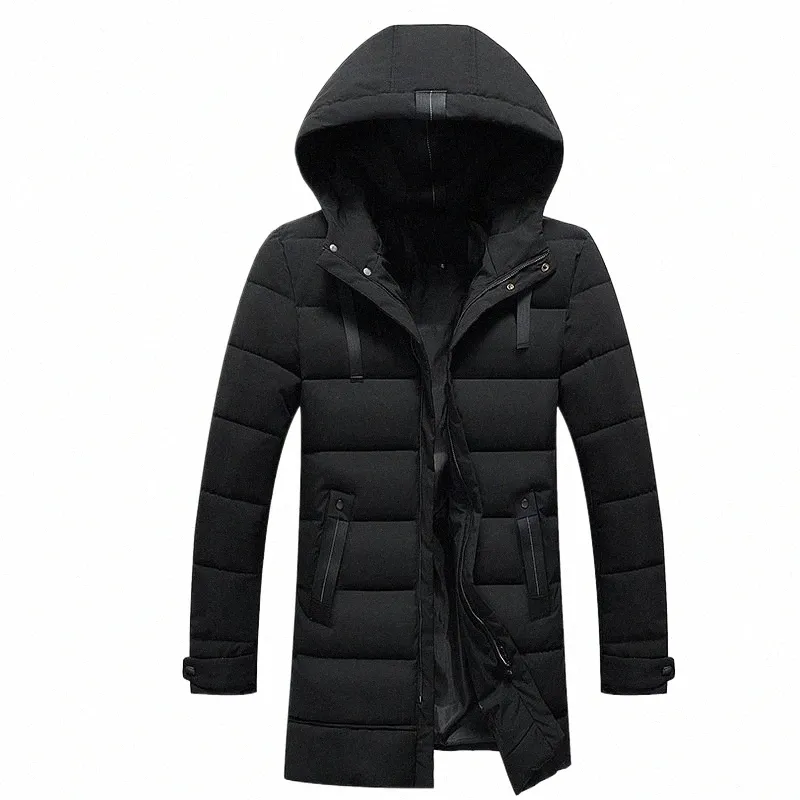 Favocent Goede Kwaliteit Mannen Jas Super Warme Dikke Heren Winter Parka Lg Jassen met Kap voor Vrije Tijd Mannen Parka plus Size 5XL 34CI #