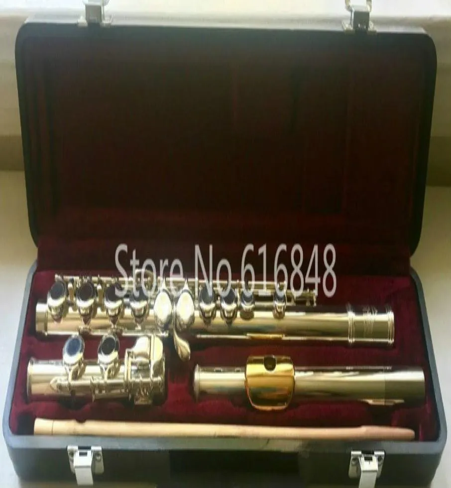 Nowy model Jupiter Capital Edition CEF510 Cupronickel Silver Splated Flute C Tune 16 Otwory Zamknięte koncert FLUTE Musical Instrument 8195499