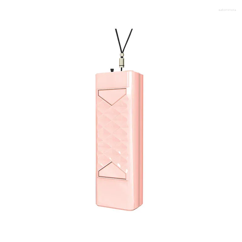 Bolsas de jóias purificador de ar pessoal colar usb portátil wearable mini purificador de íon negativo baixo ruído rosa