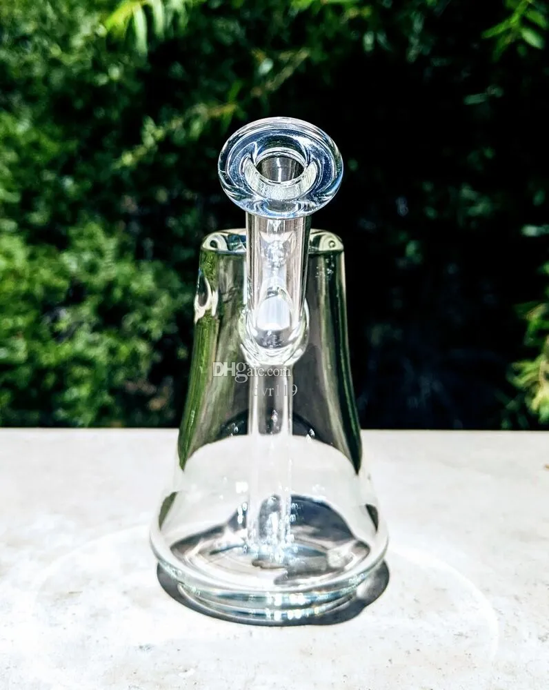 5.5" Thick Hammer Glass Bubbler Bong Carb Hole Premium Quality Water Pipe Hookah