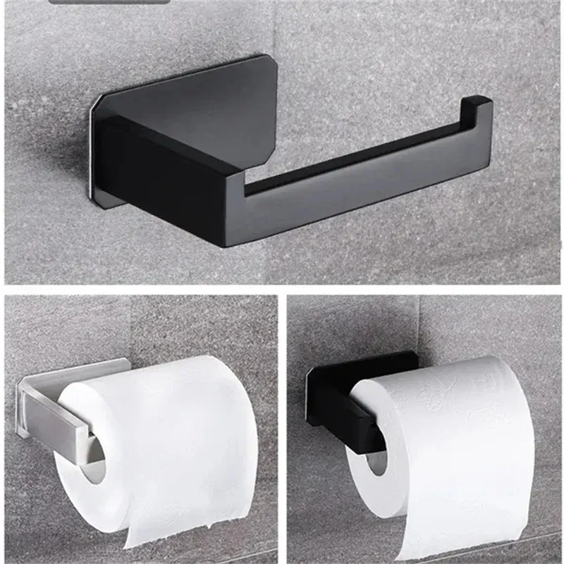 Toalhas de alta qualidade 304 Rolo de aço inoxidável Rolo de papel Pontuador de papel higiênico de papel higiênico Distribuidor de toalhas de cozinha Acessórios de banheiro Acessórios