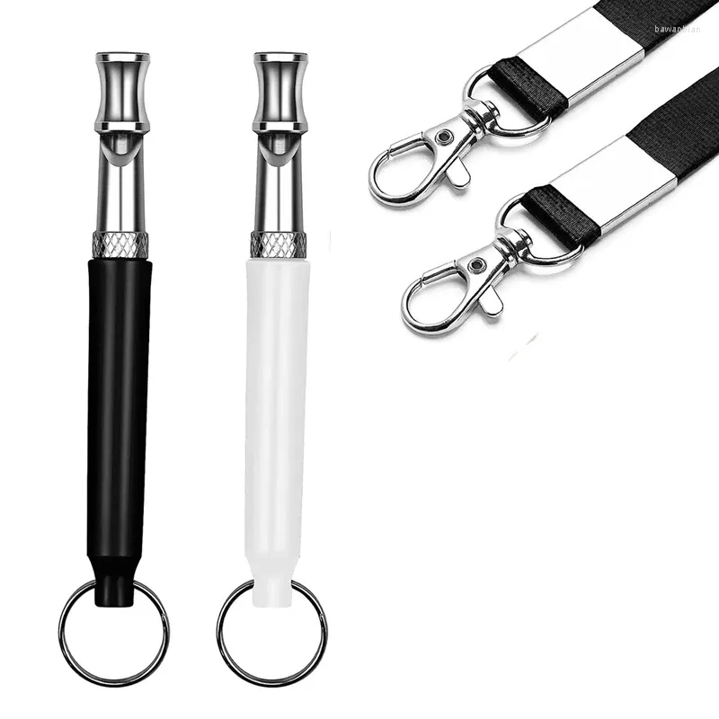 Dog Apparel 2 Pack Sifflet pour arrêter d'aboyer les voisins réglable à ultrasons silencieux