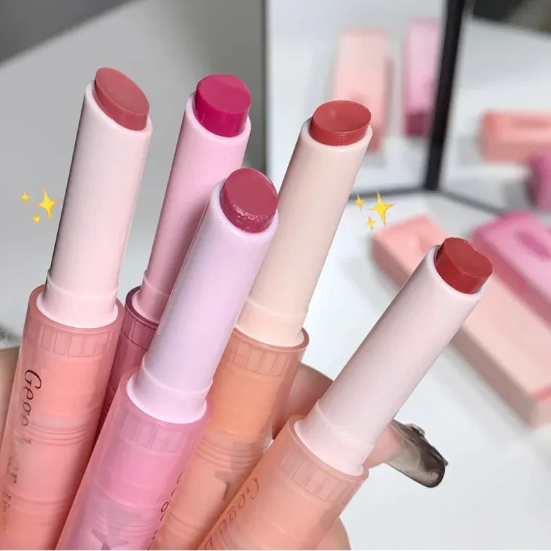 Eis-Trauben-Gelee-Glanz-Lippenstift, Lippenstift mit Rosen-Litschi-Geschmack, feuchtigkeitsspendender, verblassender Lippenlinien-Lippenstift auf Wasserbasis, nicht klebrig, Presse 240313