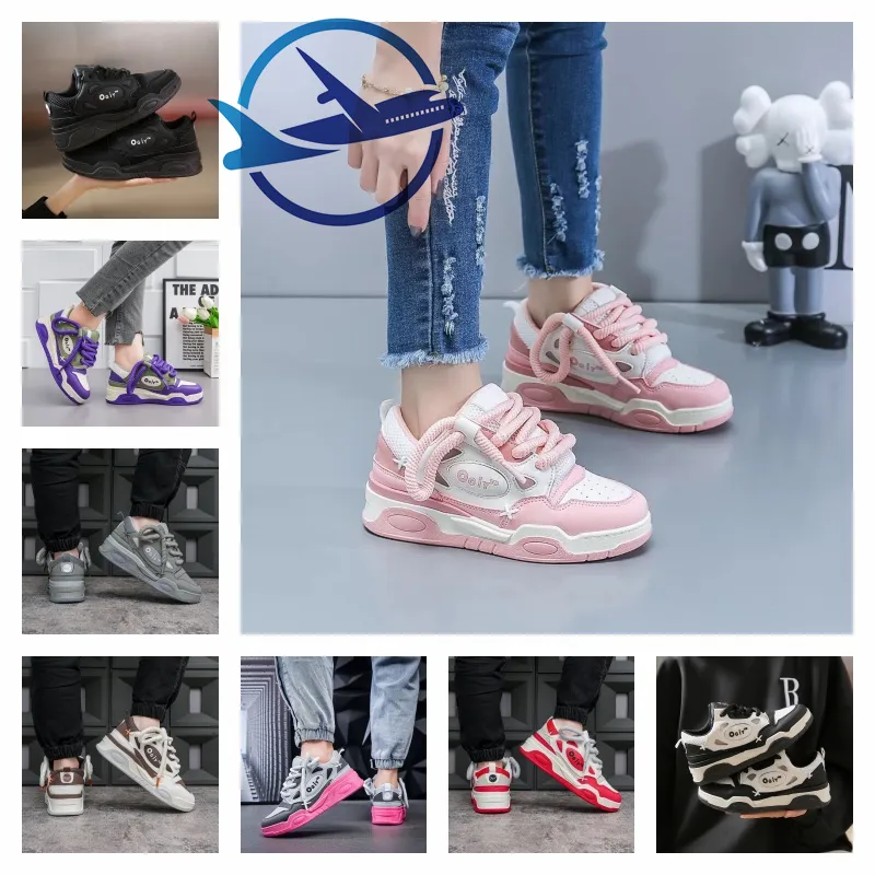 Designer Casual Schoenen Sneaker Luxe Schoenen Wandelen Mannen Vrouwen Running Trainers Wit Zwart Marineblauw Sport trainer GAI Cartoon Gratis verzending