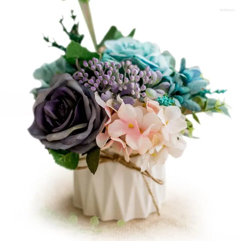 Fiori decorativi Artificiali Bellissimo buon prezzo Bouquet di fiori secchi Decorazione per la casa