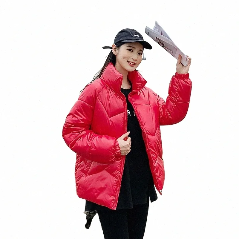 2023 New Large Size Cott-padded Women Short Loose Down Padded Jacket To Show Thin Meat Shielding Fi Cott-padded Jacket 99HM#