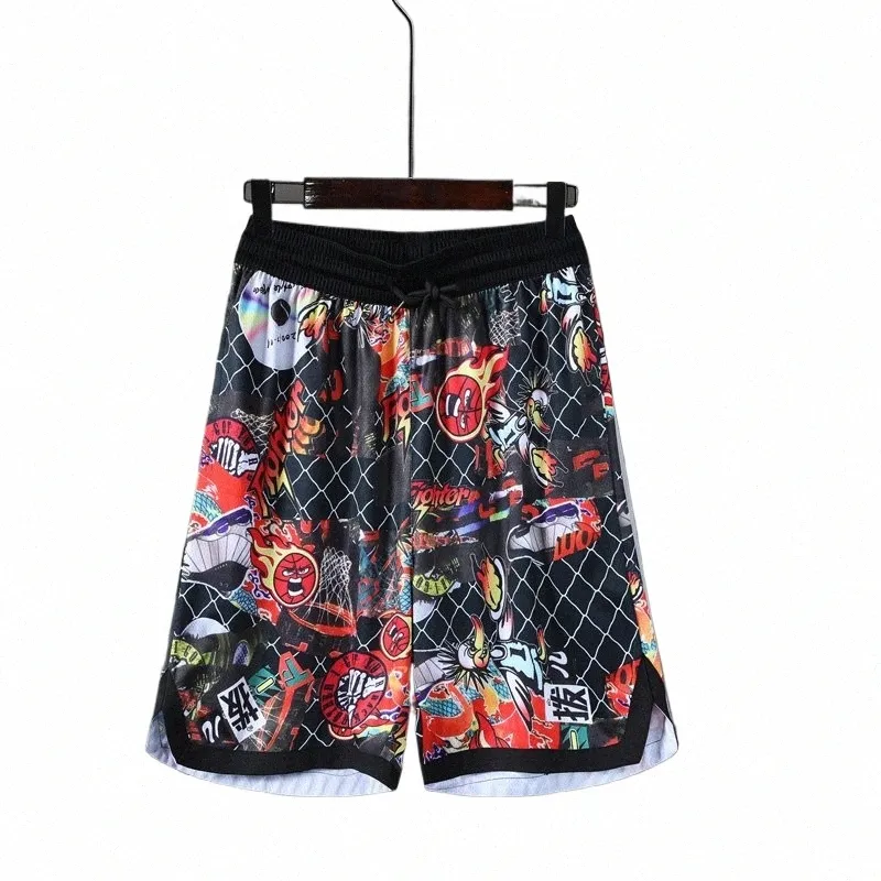 Short de basket-ball athlétique pour hommes Short de jogging à séchage rapide Short de course d'entraînement Activewear avec poche Sport Gym Short o9cW #