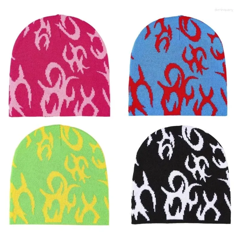 Berets elástico à prova de vento inverno chapéu de malha jacquard de natal para mulheres homens manter orelha quente macio esqui ciclismo suprimentos