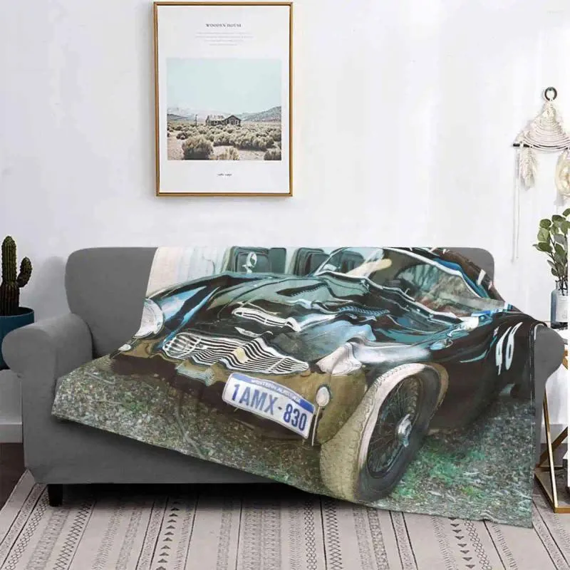Одеяла Austin Healey 3000, низкая цена, новинка с принтом, модное мягкое теплое одеяло, классическое раллийное гоночное одеяло