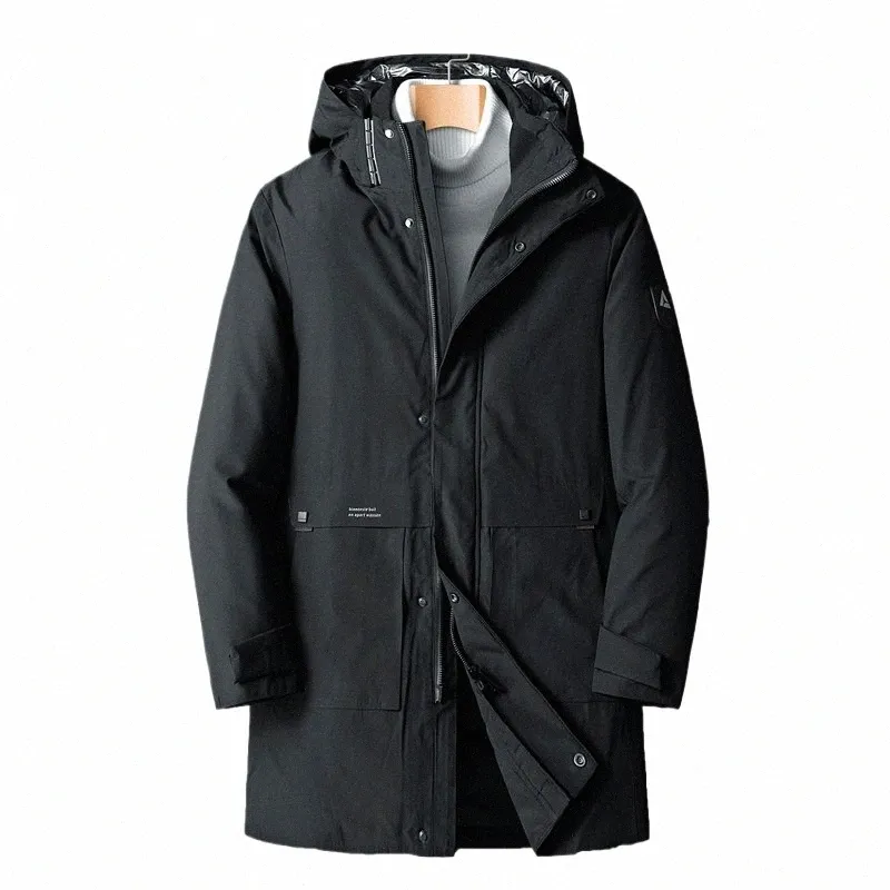 2022 inverno nuovo di alta qualità di spessore m uomo LG con cappuccio giacca cappotto casual di marca di abbigliamento sciolto Parka di grandi dimensioni 5XL 6XL 7XL 8XL x4oa #