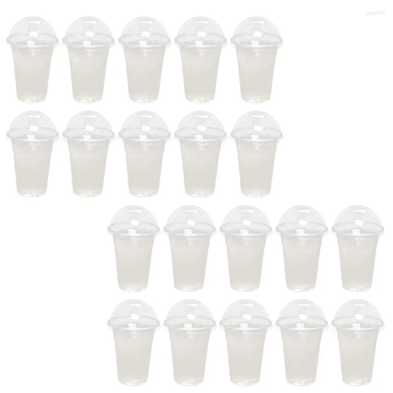 Одноразовые стаканчики соломинки Vasos Desechables Con Tapa напиток стаканчик для сока вода пластиковый напиток с крышками