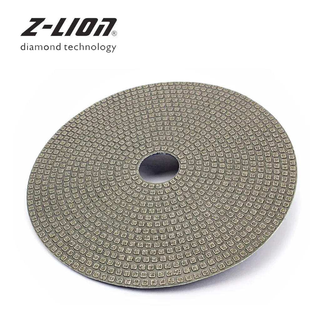 Polijstpads ZLEAP 5 pouces 125mm 1 pièce outil de polissage diamant granit marbre béton verre carreaux de céramique meule abrasive disque de meulage