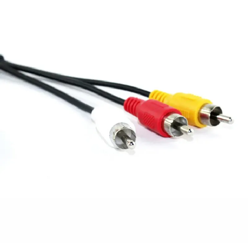 1,5 м USB-кабель RCA USB 2,0 штекер-3 RCA штекер стерео аудио-видео кабель телевизионный адаптер провод AV A/V ТВ-адаптер