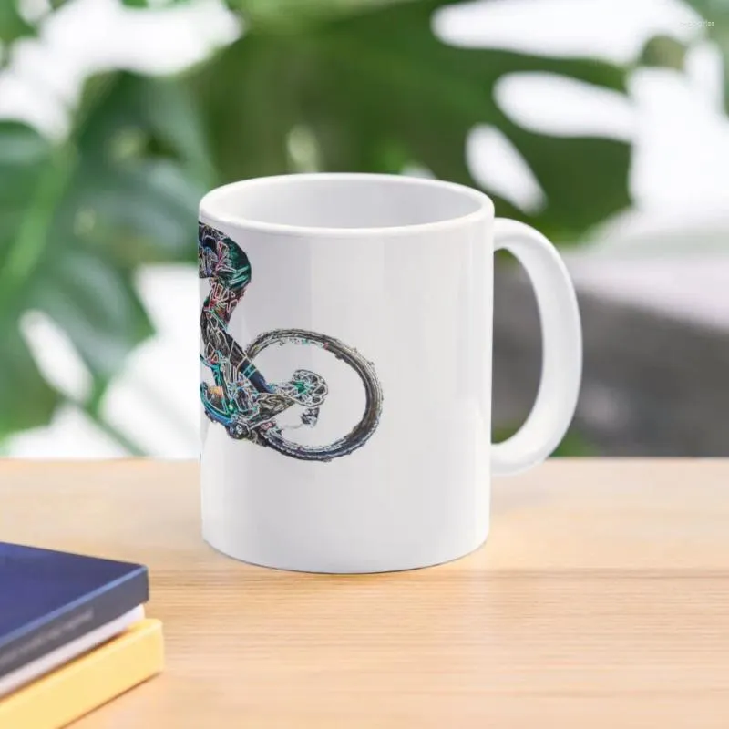 Кружки для скоростного спуска на горном велосипеде, кофейная кружка, креативные чашки и чашки