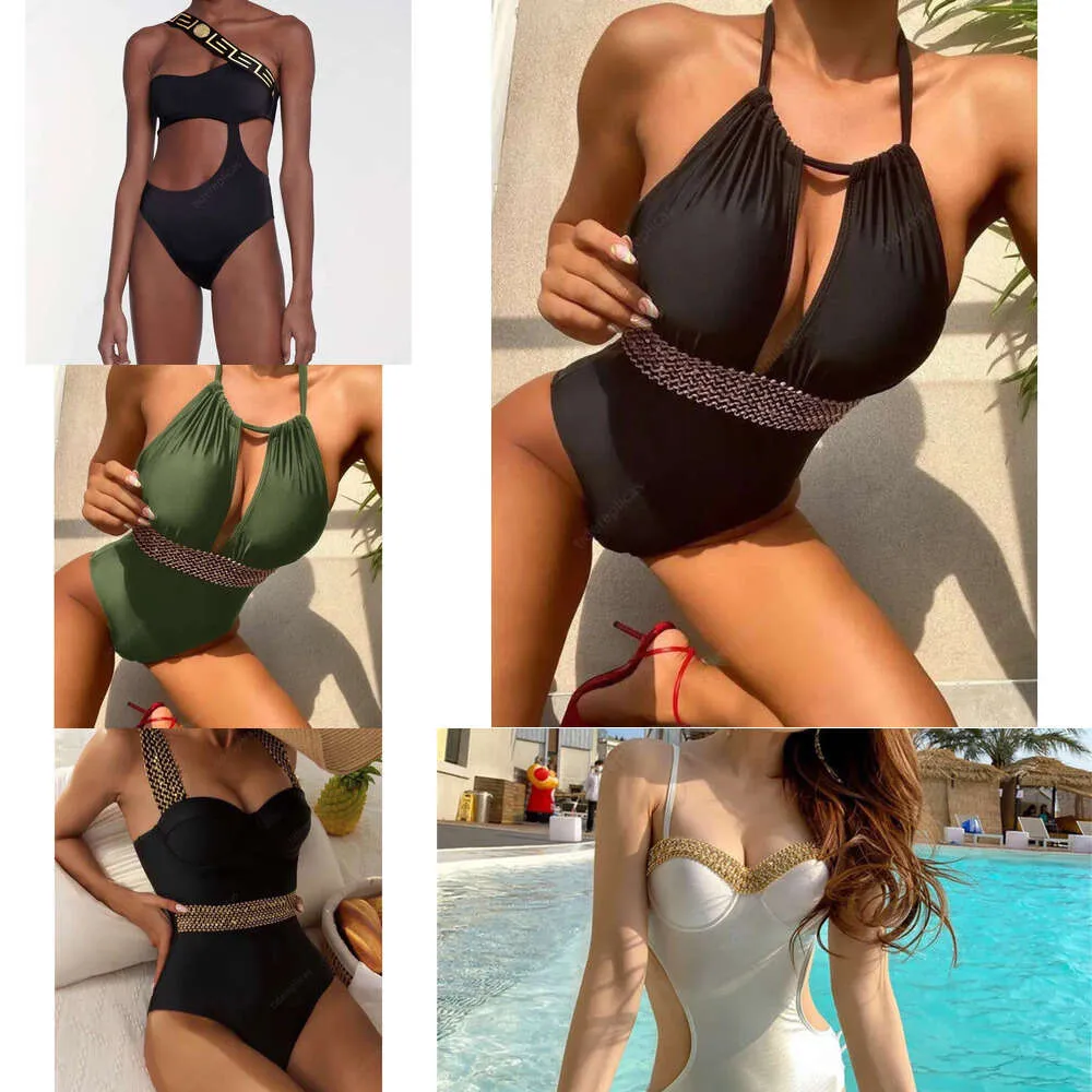 Bikini-Badeanzug für Damen, Bikini-Badeanzüge, Designer-Badebekleidung, sexy Badeanzug, einteiliger Badeanzug, schnell trocknend, Sonnenschutz, bedrucktes Mesh-Damenkleid, dreiteiliges Set