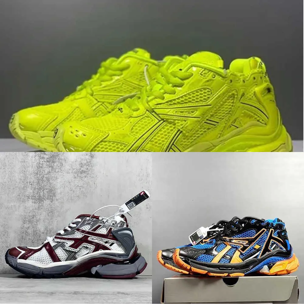 Кроссовки Triple Shoes s 7.0 Runner Designer Test Tracks 7 t Gomma Paris Speed Platform Модные спортивные кроссовки на открытом воздухе Размер 36-46 ZE5E