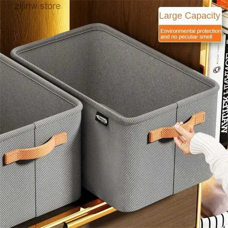 Other Home Storage Organization Trousers Clothing Jeans Storage Box Wardrobe Clothing Manager Underwear Bra Socks Art Company Box Y240329