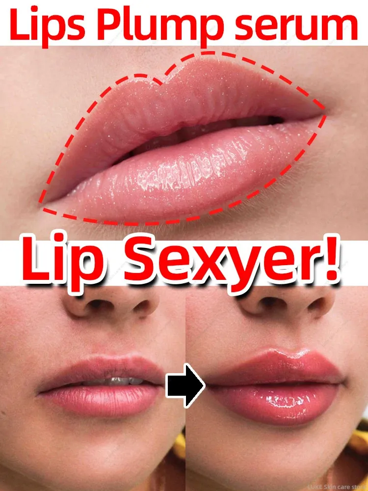 Lips Plumping Gloss Lip Plump Serum Increase Instant Volumising 240327