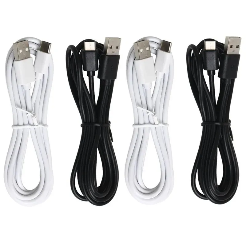 1M Typ C USB-C 2A Snabb laddning av USB C Data laddare Kabeltråd för Samsung S10 S20 HTC LG Xiaomi Huawei