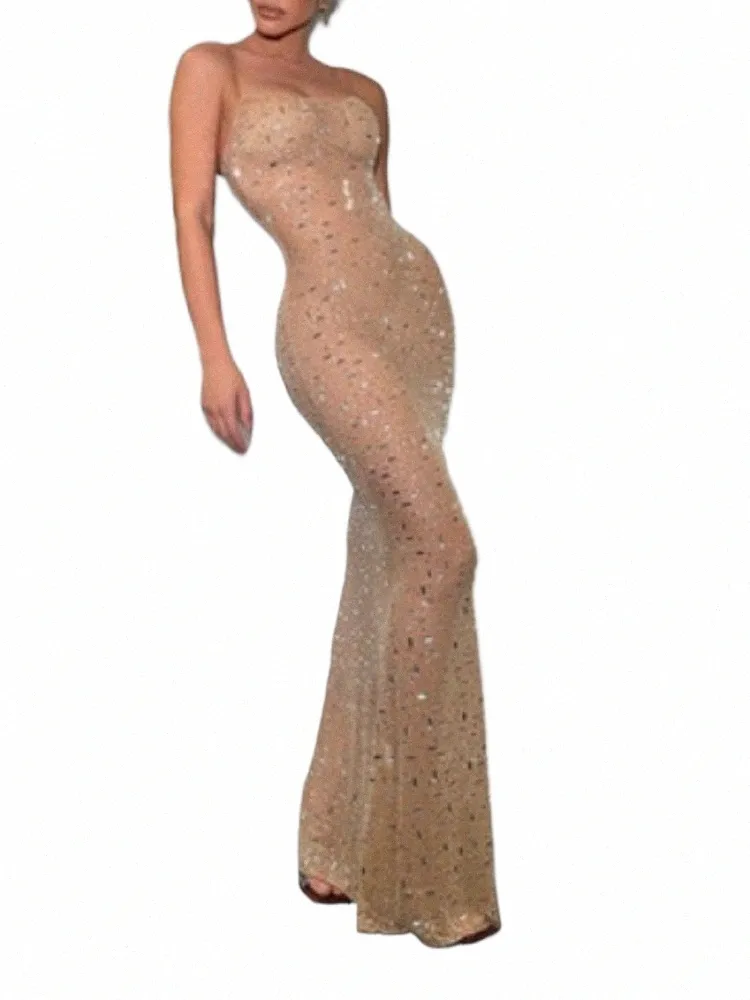 Вечернее платье с блестками для женщин, сексуальное платье-футляр с рукавами Diamd Maxi, женское вечернее платье 2024, тонкий хип-пакет, LG Lady Club Robe 98an #