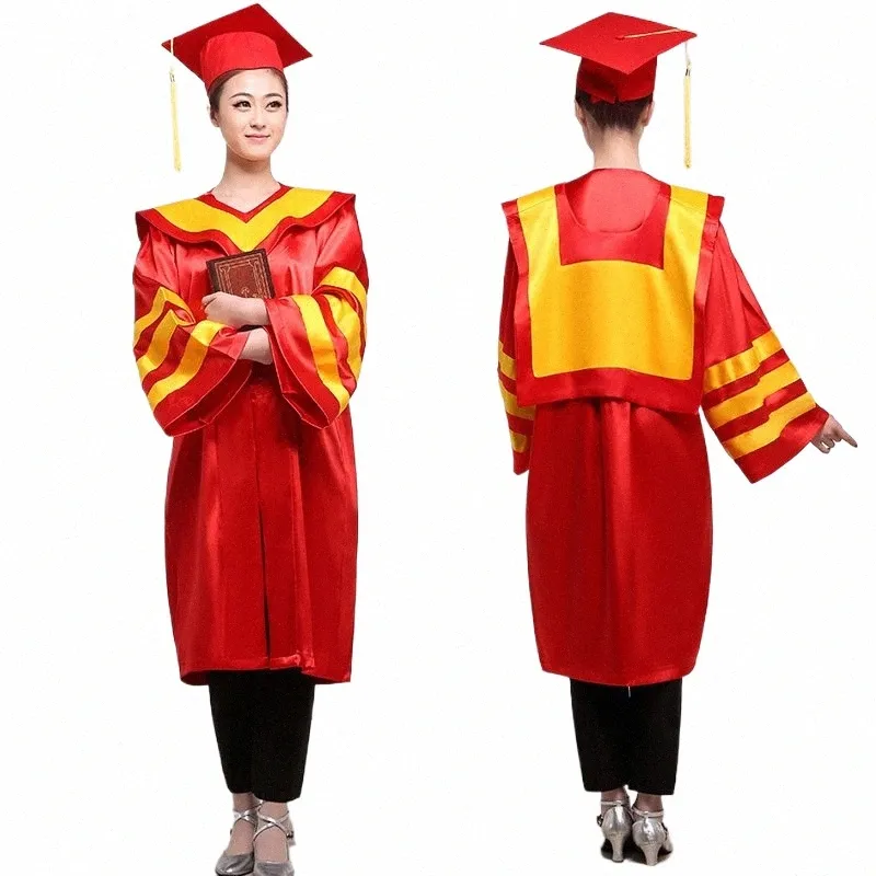 Robes pour adultes Robes de diplômés académiques Dr pour femmes Uniforme scolaire Vêtements pour filles College Graduati Vêtements Vêtements e5Lc #