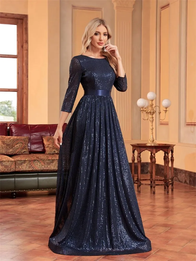 Tea Length Navy Blue Royal Blue Mother Of The Bride Gowns Sage Satin Quiz Clothing Bridesmaid