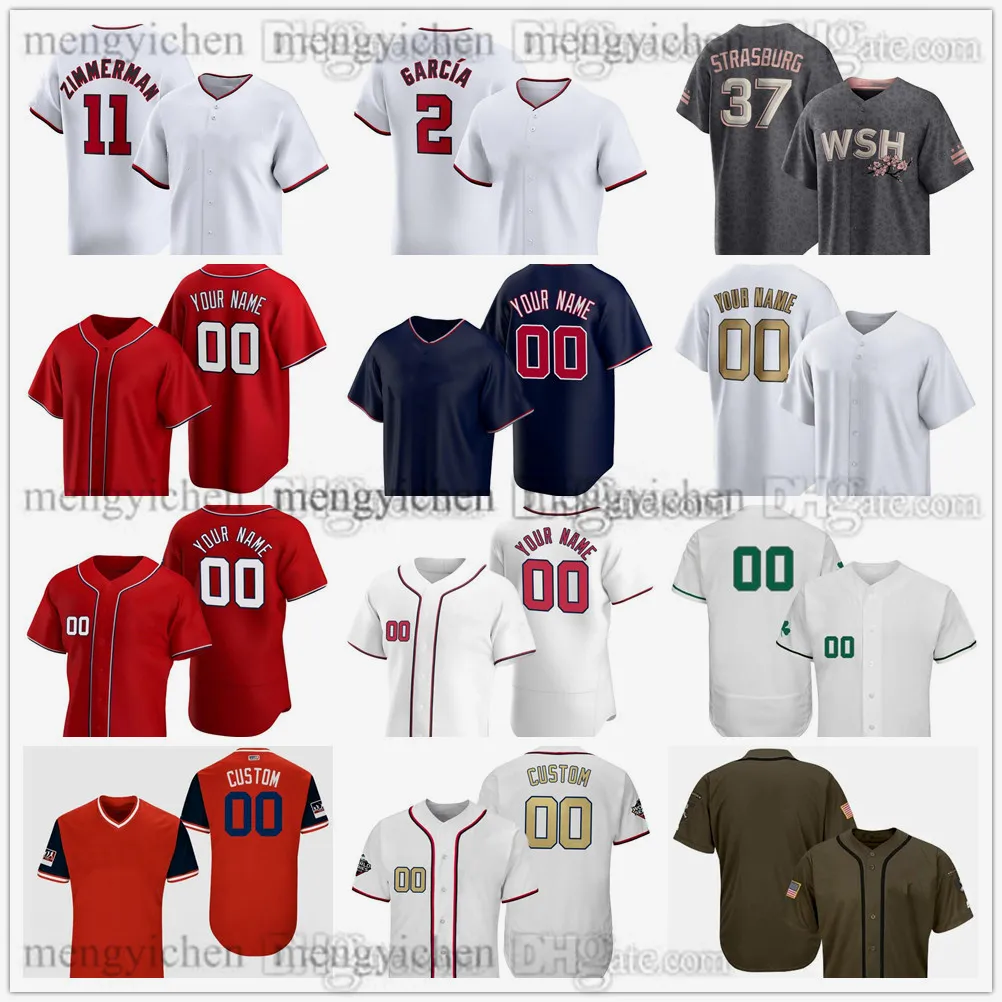 Stitched 2024 Baseball Jersey 44 Dylan Floro 61 Robert Garcia 1 MacKenzie Gore 73 Hunter Harvey 99 Cole Henry 74 DJ Herz 27 Jake Irvin 70 Mitchell Parker 79 Rutledge