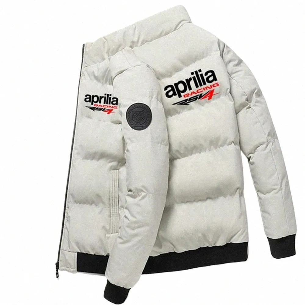 Aprilia Winter Herren Reißverschlussjacken Fi Warm RACING Lässige winddichte und kältebeständige Fi Tops Mantel Bequeme Kleidung X4JN #