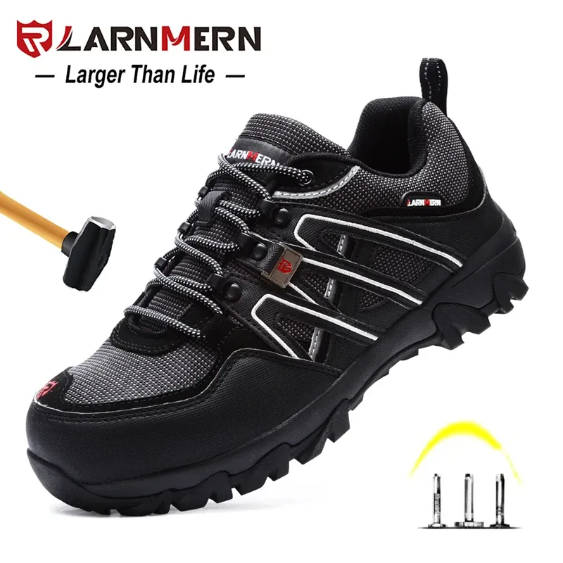 Обувь Larnmerm Mens Safety Shoe Work Shoes Steel To Oe Lightwight Hetchabourshouse Construction Shoot обувь