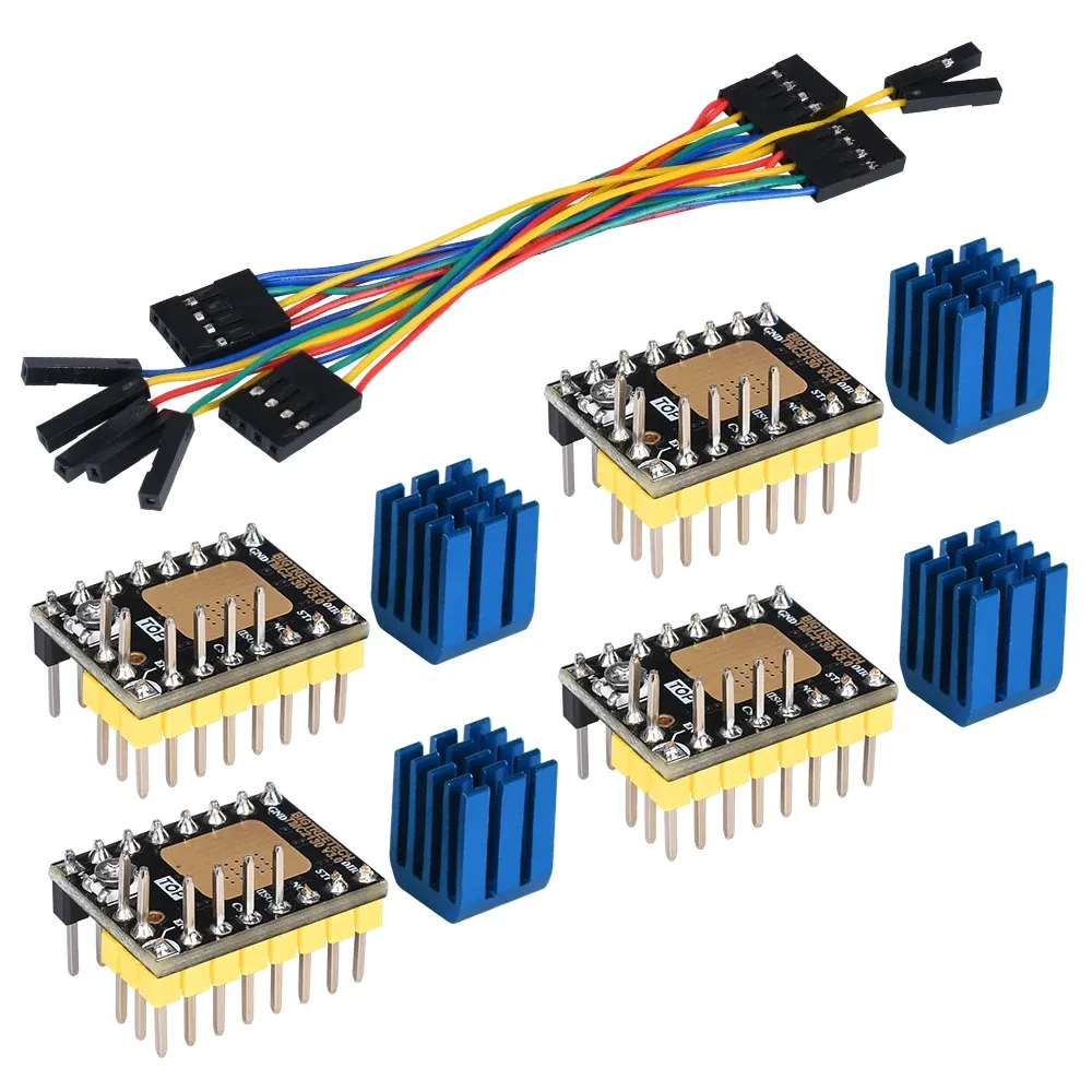 5st BigTreetech TMC2209 TMC5160 TMC2208 TMC2130 Stegmotordrivrutin 3D -skrivardelar för BTT MANTA M8P SKR V1.4 Octopus V1.1