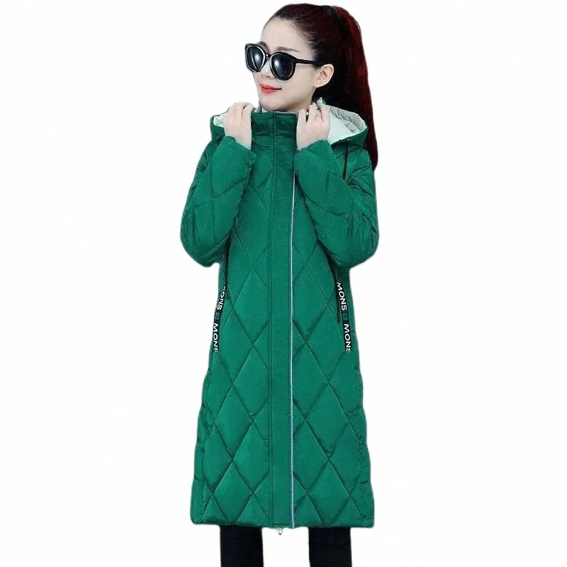 Parkas Coat Winter Jacket Female Cott Jackets 2021 Ladies Cott Coat Down Jacket Cott LG Parker Jacket 4XLC1502 S9PL#