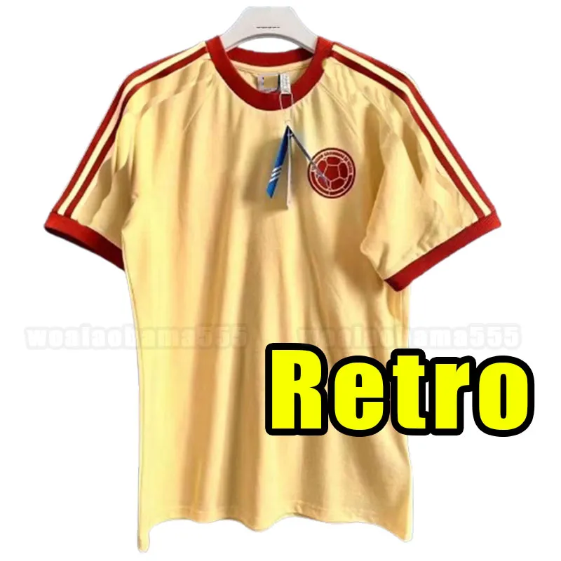 Retro colombia football shirt clearance