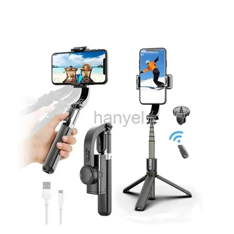 Selfie Monopods FGCLSY 2024 nouveau Bluetooth Selfie bâton de poche cardan stabilisateur support pour téléphone portable monopode support réglable sans fil trépied 24329