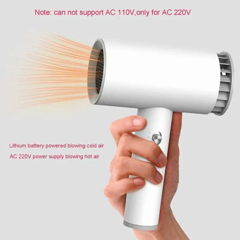Universal Hot and Cold USB Charging AC 220V Hair Dryer for Travel, Home,  and Art