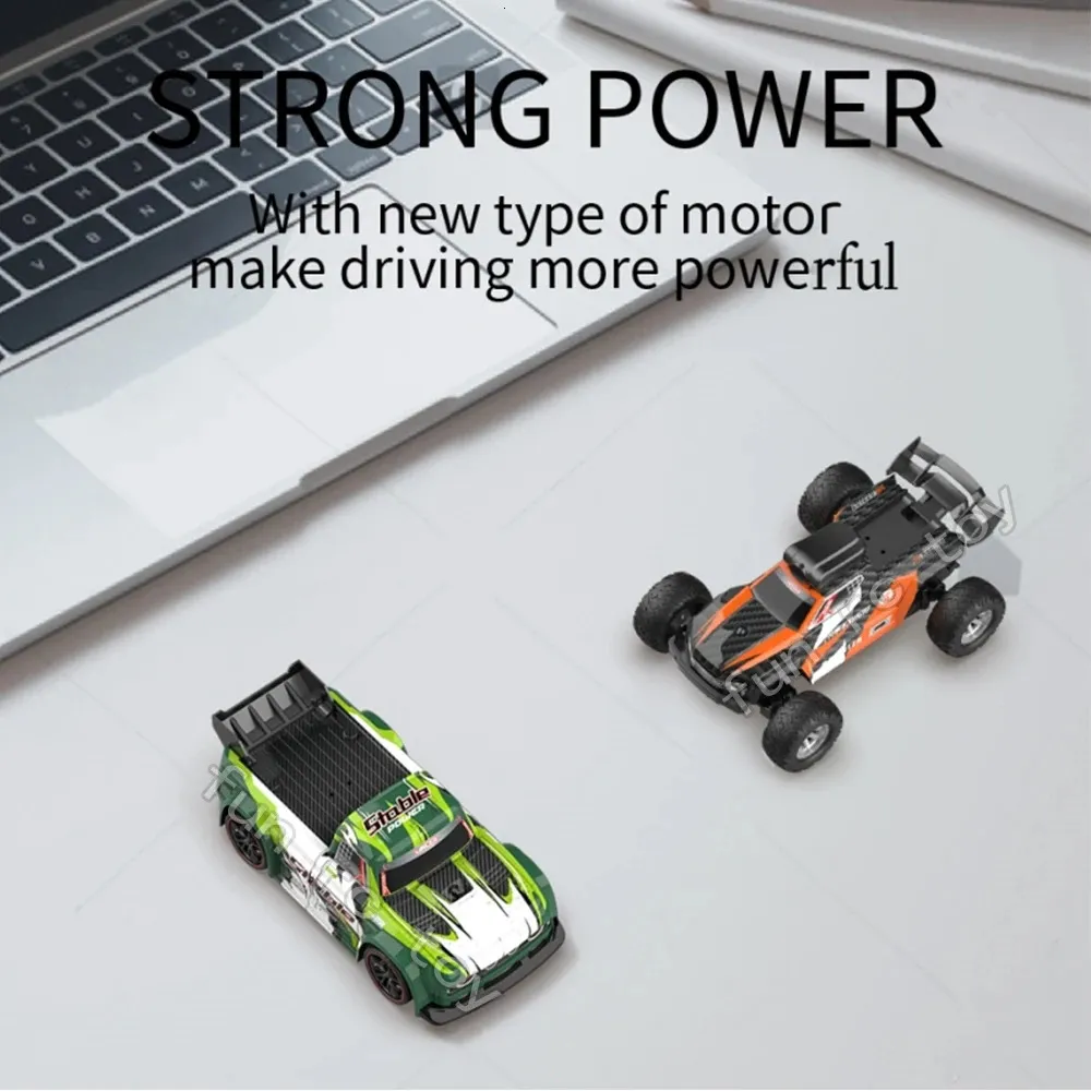 24G MINI Highspeed Remote Control Car Buildin Dual LED LIGH