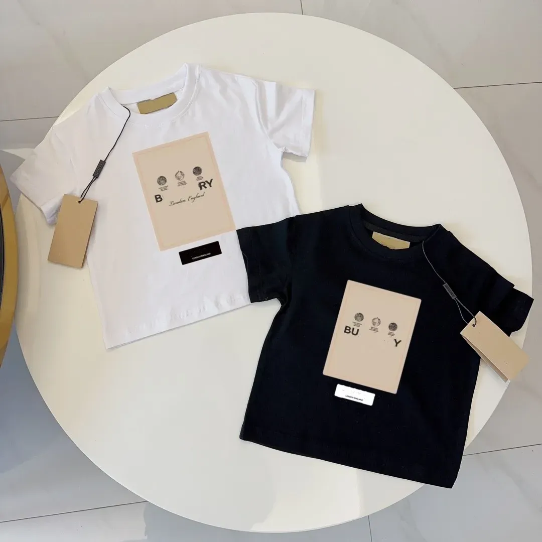 Sets Kid Designer T Shirt Childrens Classic Fashion Baby Clothes Summer Boys Girls Short Sleeve Luxury Brand Letters Toddler Clothing C24287